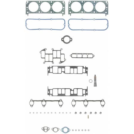 Fel-Pro Pont 1732.8Lvin9Fiero85-88 Head Gasket Set, Hs8699Pt-5 HS8699PT-5